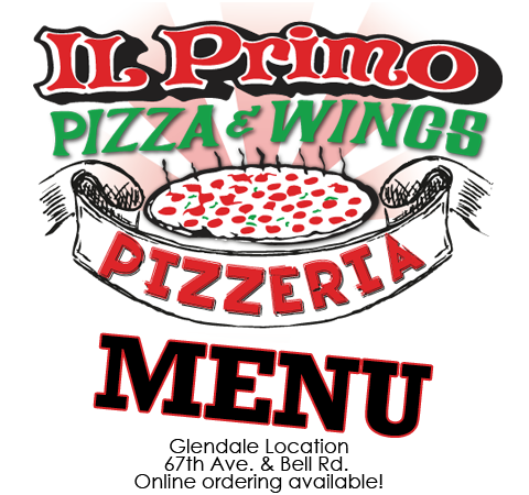 Il Primo Pizzeria Menu